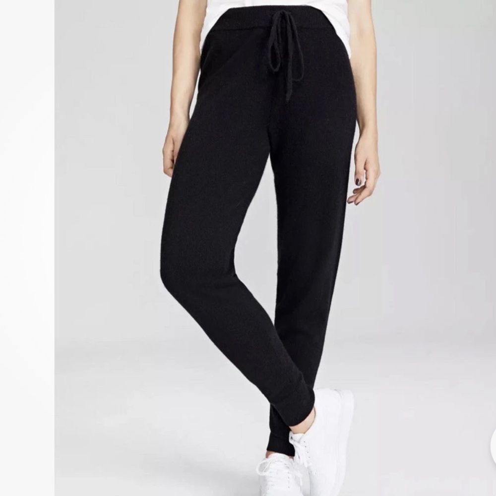 Charter Club Black Cashmere Joggers